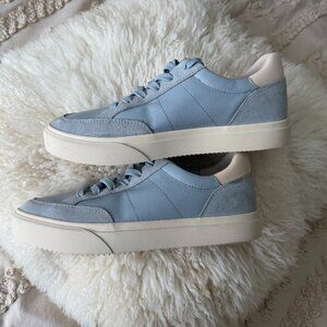 👟 CLAE Los Angeles Light Blue Leather Sneakers | Women’s 7.5